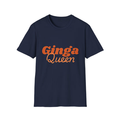 Ginga Queen Unisex T-Shirt - Fun Gift for Women, Casual Wear, Summer Fashion, Birthday Gift, Comfortable Tees