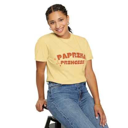 Paprika Princess Unisex T-Shirt | Gift for Foodies, Trendy Apparel, Casual Wear, Summer Fashion, Birthday Gift
