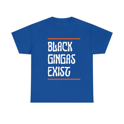 Bold Identity Unisex Tee, Statement Shirt, Gifting, Pride Apparel, Fun Casual Wear, Black Gingers Exist