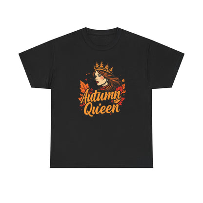 Autumn Queen Graphic Tee | Fall Fashion, Seasonal Vibes, Gift for Her, Festival Chic, Casual Wear