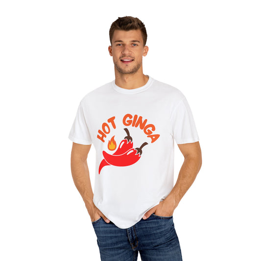 Spicy Chili T-Shirt, Hot Ginga Tee, Casual Summer Top, Gift for Spice Lovers, Unisex Graphic Shirt, Trendy Streetwear