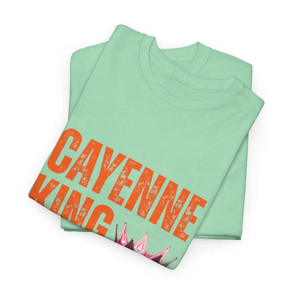 Cayenne King Cotton Tee | Unisex Graphic T-Shirt, Casual Wear, Birthday Gift, Affordable Fashion, Everyday Comfort