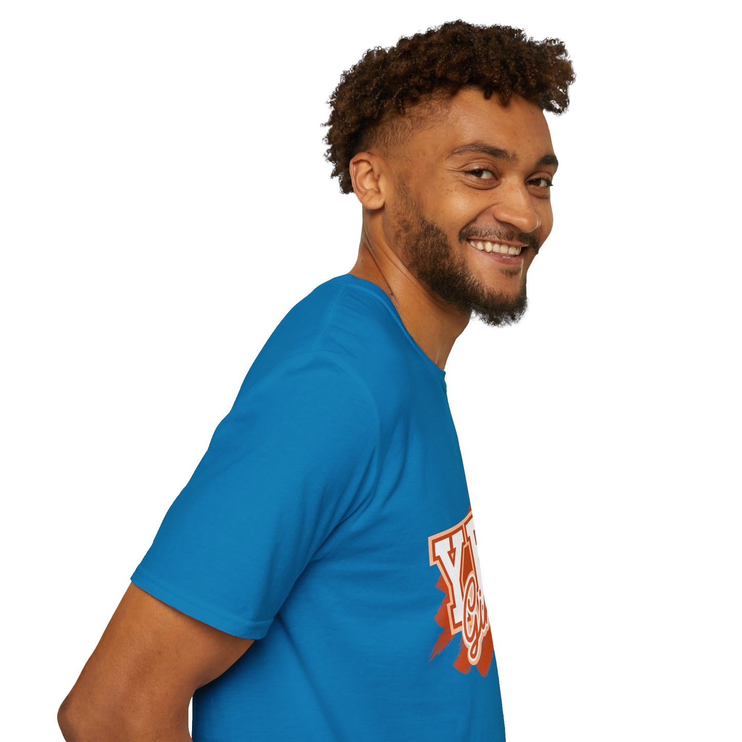 YES GINGAS! Unisex Softstyle T-Shirt, Funny Graphic Tee, Casual Wear, Gift for Friends, Everyday Comfort, Unique Statement Shirt