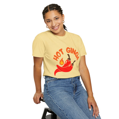 Spicy Chili T-Shirt, Hot Ginga Tee, Casual Summer Top, Gift for Spice Lovers, Unisex Graphic Shirt, Trendy Streetwear