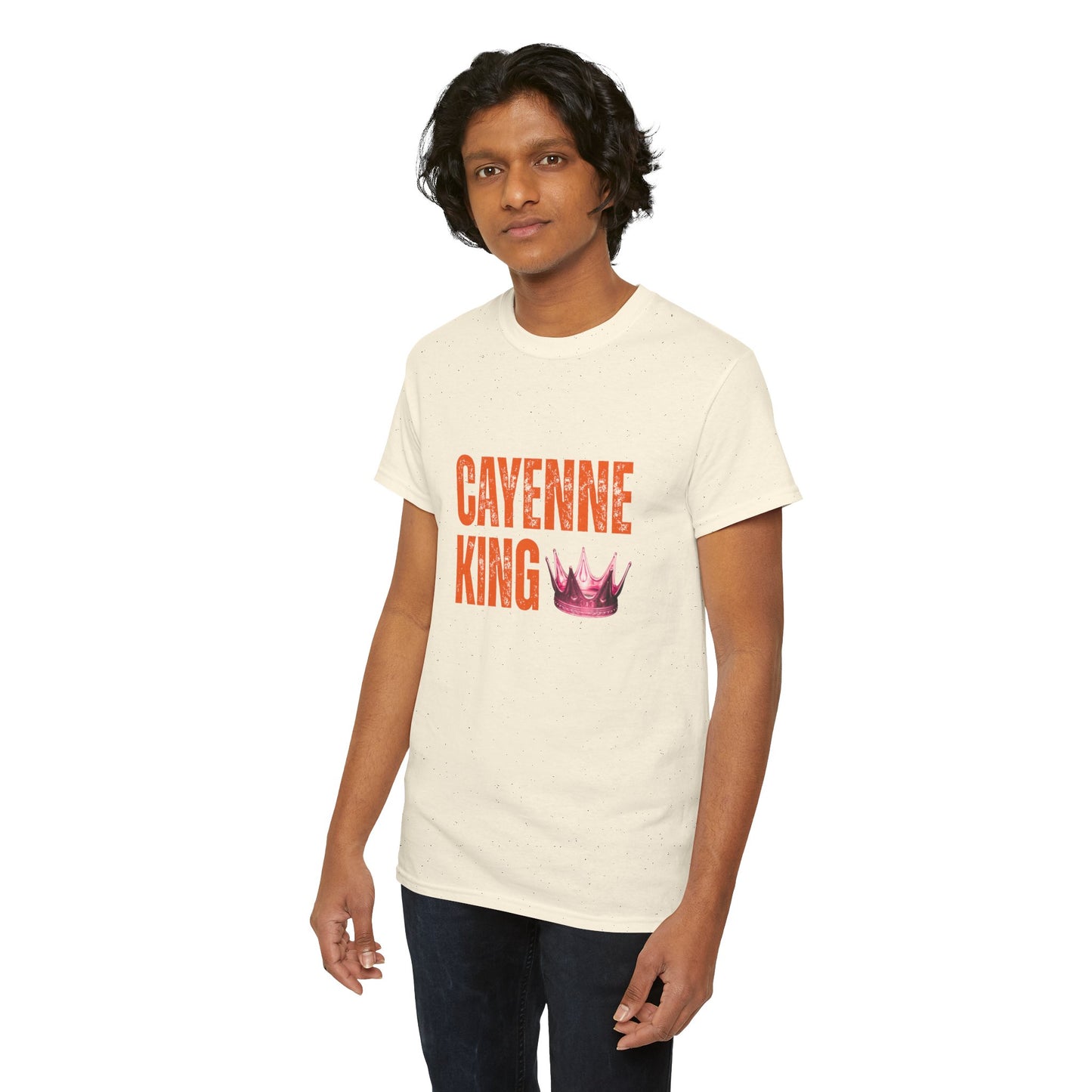 Cayenne King Cotton Tee | Unisex Graphic T-Shirt, Casual Wear, Birthday Gift, Affordable Fashion, Everyday Comfort