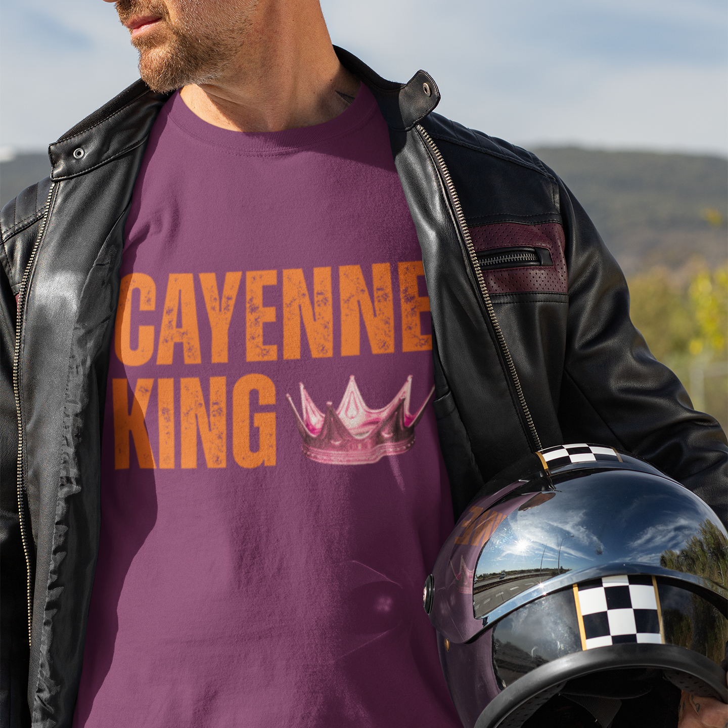 Cayenne King Cotton Tee | Unisex Graphic T-Shirt, Casual Wear, Birthday Gift, Affordable Fashion, Everyday Comfort