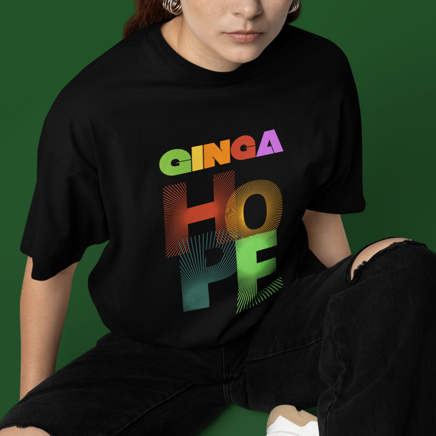 Colorful Hope Unisex T-Shirt, Inspirational Gift, Positive Message Tee, Casual Wear, Self-Care Apparel