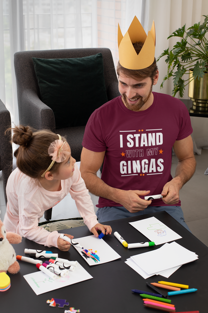 I Stand With My Gingas Unisex Softstyle T-Shirt | Bold Statement Tee, Casual Wear, Gift for Friends, Empowerment Apparel, Social [...]