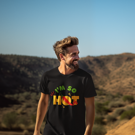 I'm So Hot Unisex T-Shirt, Funny Graphic Tee, Casual Summer Wear, Gift for Friends, Birthday Shirt, Celebratory Outfit