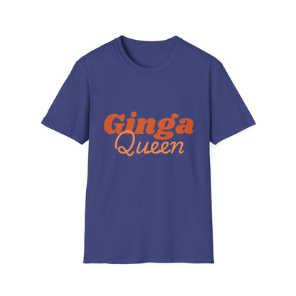 Ginga Queen Unisex T-Shirt - Fun Gift for Women, Casual Wear, Summer Fashion, Birthday Gift, Comfortable Tees