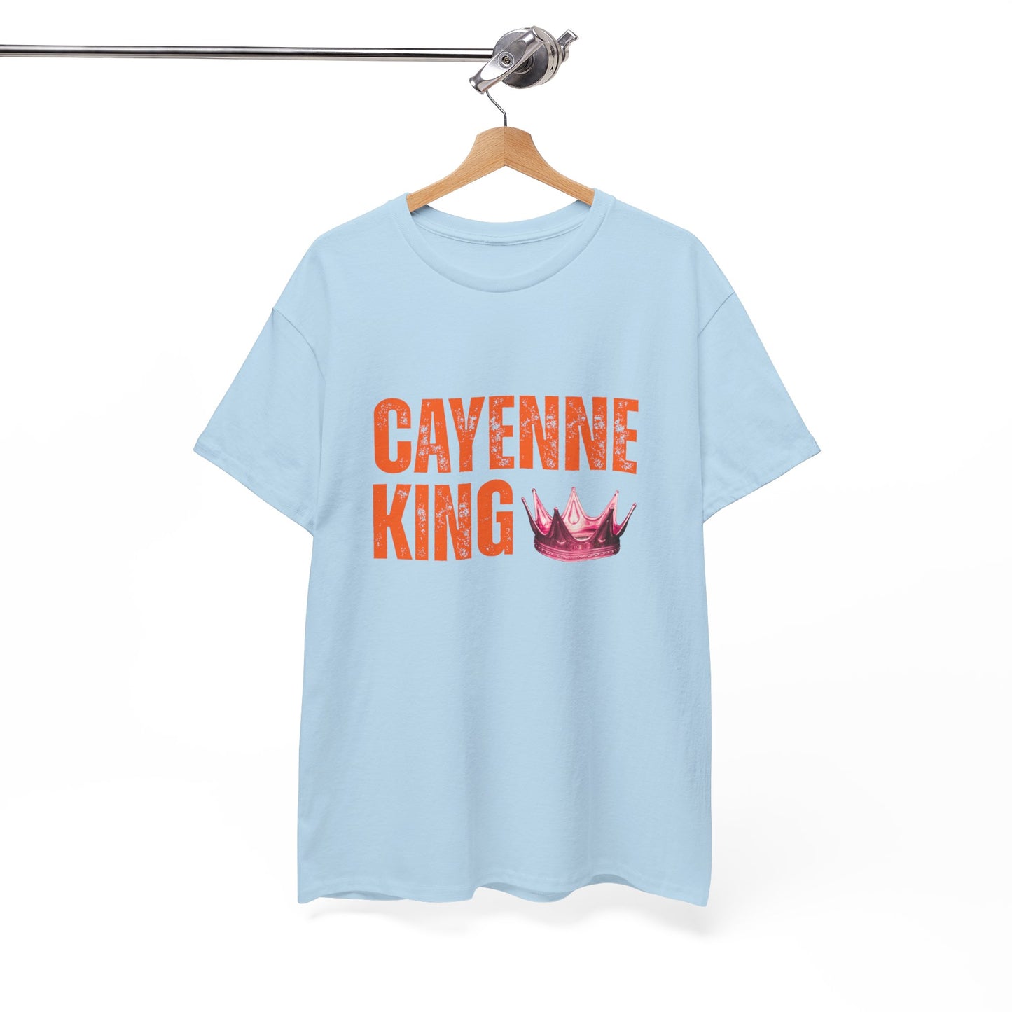 Cayenne King Cotton Tee | Unisex Graphic T-Shirt, Casual Wear, Birthday Gift, Affordable Fashion, Everyday Comfort