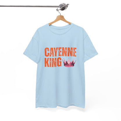 Cayenne King Cotton Tee | Unisex Graphic T-Shirt, Casual Wear, Birthday Gift, Affordable Fashion, Everyday Comfort
