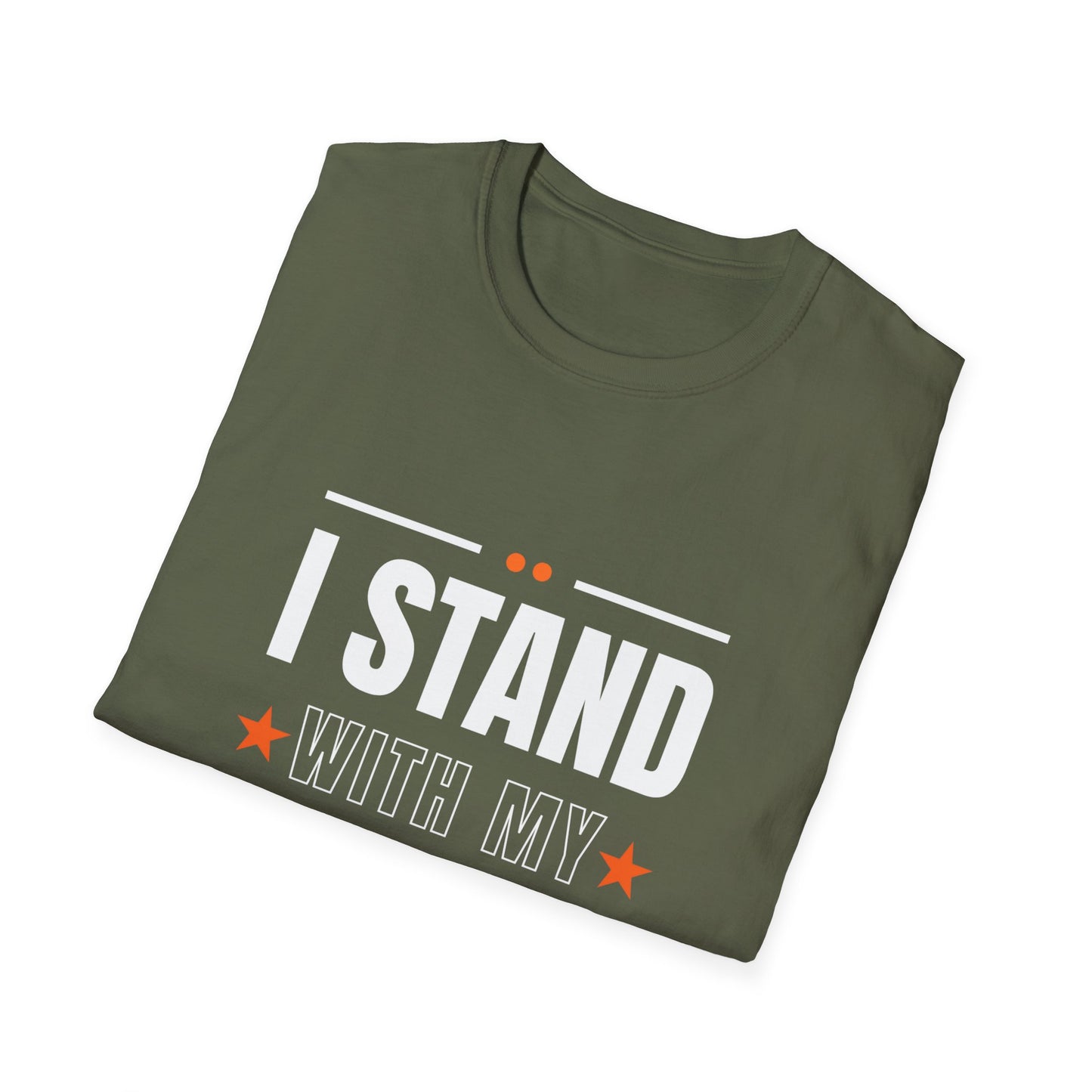 I Stand With My Gingas Unisex Softstyle T-Shirt | Bold Statement Tee, Casual Wear, Gift for Friends, Empowerment Apparel, Social [...]