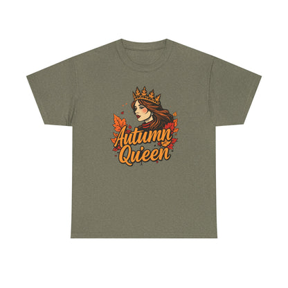 Autumn Queen Graphic Tee | Fall Fashion, Seasonal Vibes, Gift for Her, Festival Chic, Casual Wear