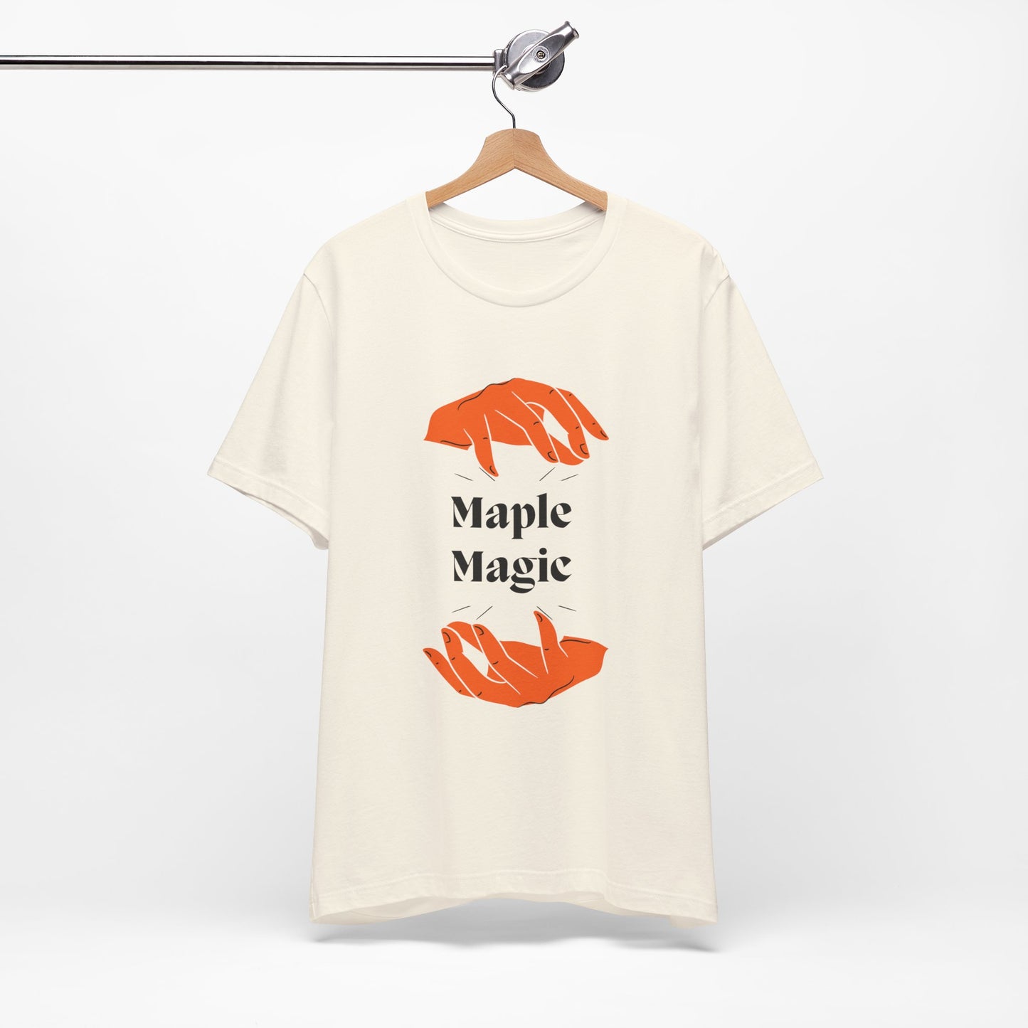 Maple Magic Unisex Tee - Cozy Casual Wear, Nature Lover Gift, Autumn Fashion, Eco-Friendly Style, Seasonal Celebration Top