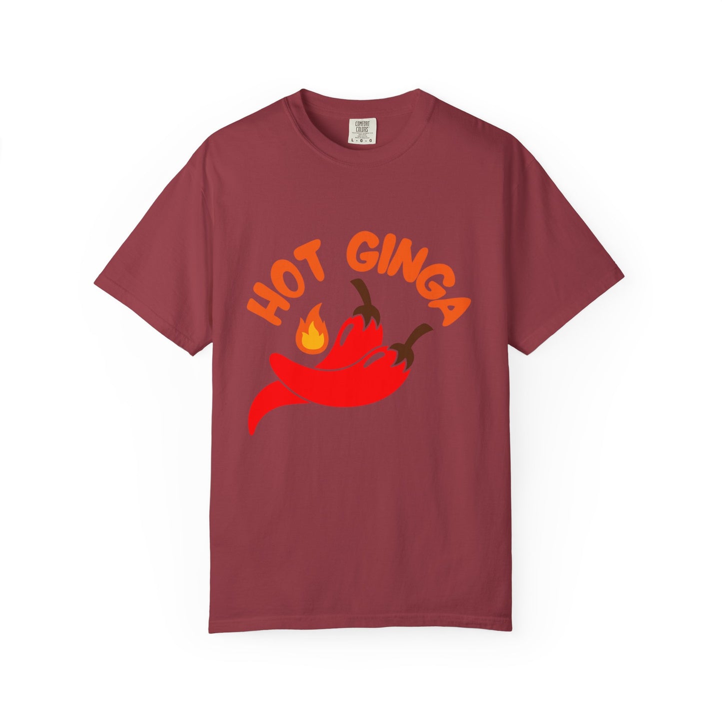 Spicy Chili T-Shirt, Hot Ginga Tee, Casual Summer Top, Gift for Spice Lovers, Unisex Graphic Shirt, Trendy Streetwear