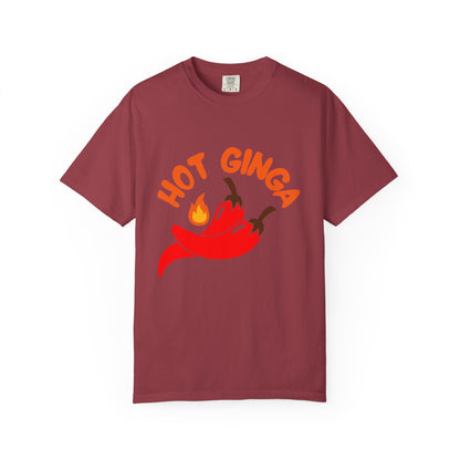 Spicy Chili T-Shirt, Hot Ginga Tee, Casual Summer Top, Gift for Spice Lovers, Unisex Graphic Shirt, Trendy Streetwear