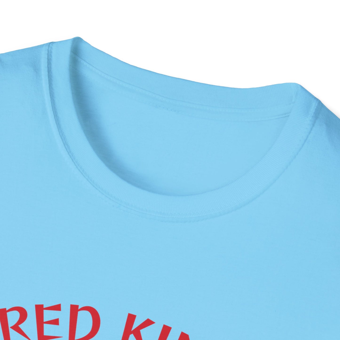Fierce Red King Tiger T-Shirt, Bold Graphic Tee, Unisex Apparel, Streetwear Style, Gift for Animal Lovers
