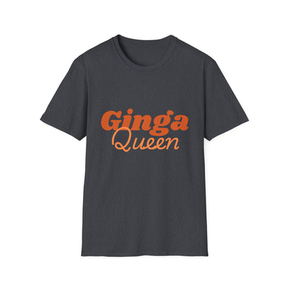 Ginga Queen Unisex T-Shirt - Fun Gift for Women, Casual Wear, Summer Fashion, Birthday Gift, Comfortable Tees