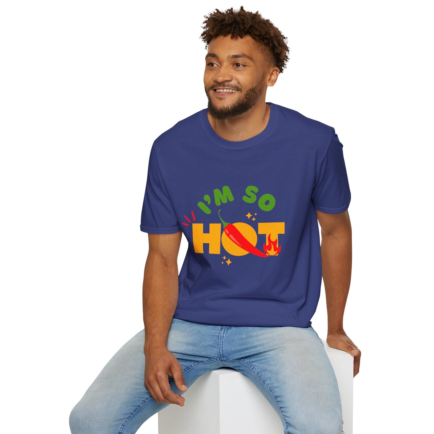 I'm So Hot Unisex T-Shirt, Funny Graphic Tee, Casual Summer Wear, Gift for Friends, Birthday Shirt, Celebratory Outfit