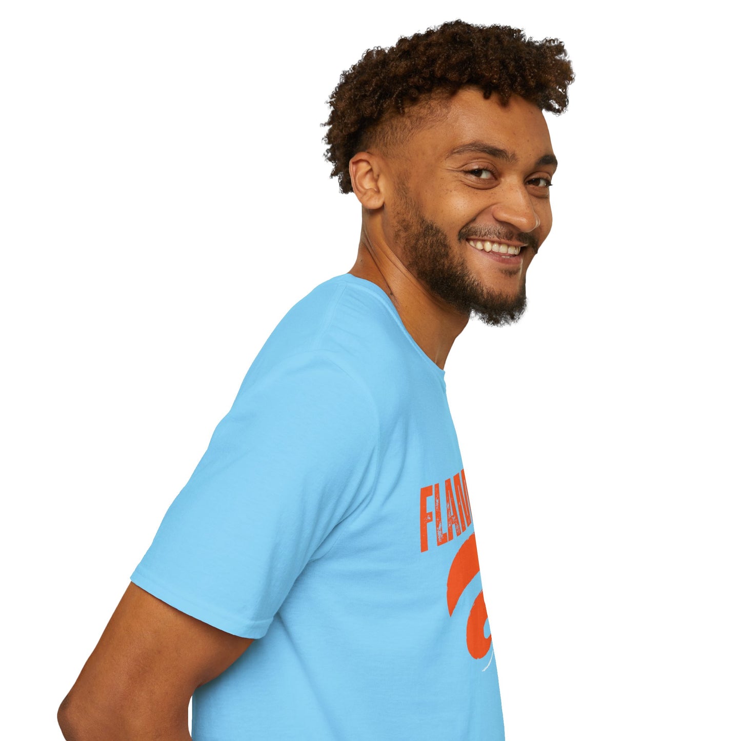 Flame Up Unisex Softstyle T-Shirt - Motivational Graphic Tee, Casual Wear, Workout Apparel, Gift for Fitness Enthusiasts, Bold [...]