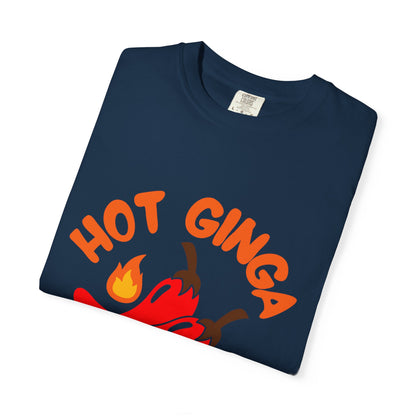 Spicy Chili T-Shirt, Hot Ginga Tee, Casual Summer Top, Gift for Spice Lovers, Unisex Graphic Shirt, Trendy Streetwear