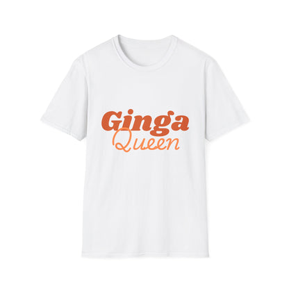 Ginga Queen Unisex T-Shirt - Fun Gift for Women, Casual Wear, Summer Fashion, Birthday Gift, Comfortable Tees