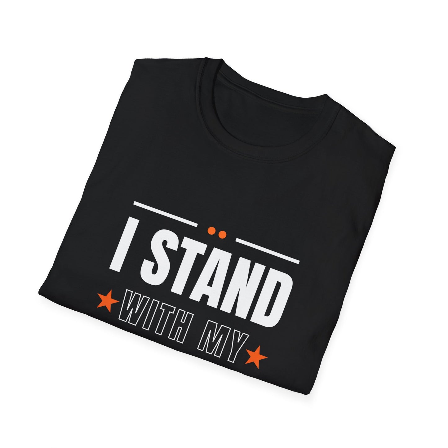 I Stand With My Gingas Unisex Softstyle T-Shirt | Bold Statement Tee, Casual Wear, Gift for Friends, Empowerment Apparel, Social [...]