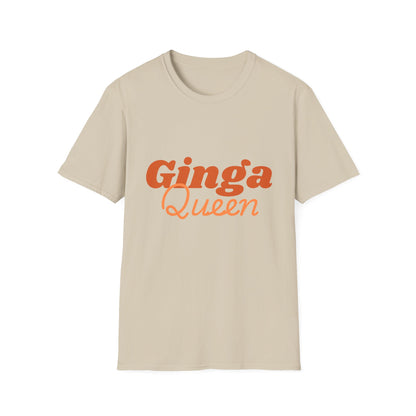 Ginga Queen Unisex T-Shirt - Fun Gift for Women, Casual Wear, Summer Fashion, Birthday Gift, Comfortable Tees