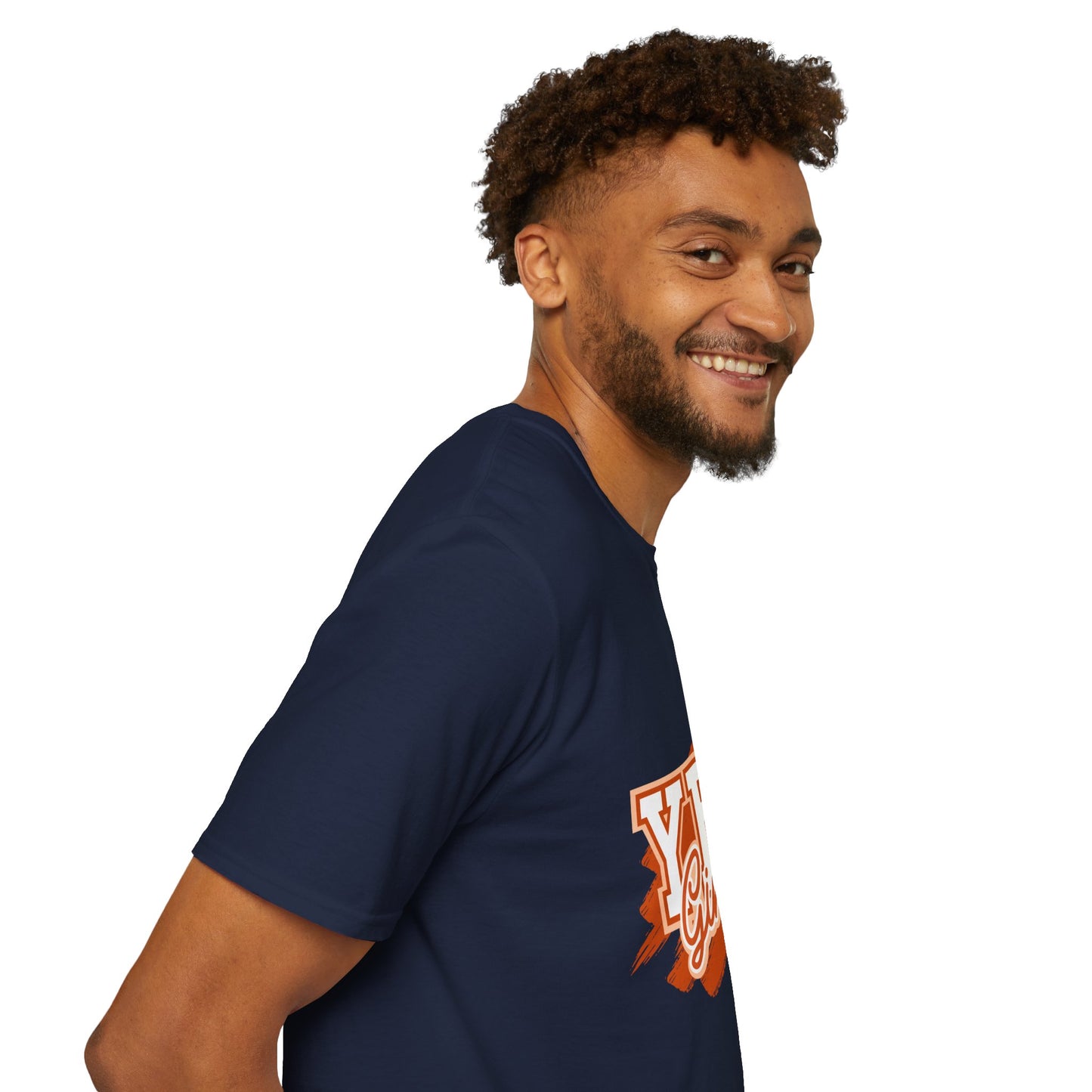 YES GINGAS! Unisex Softstyle T-Shirt, Funny Graphic Tee, Casual Wear, Gift for Friends, Everyday Comfort, Unique Statement Shirt