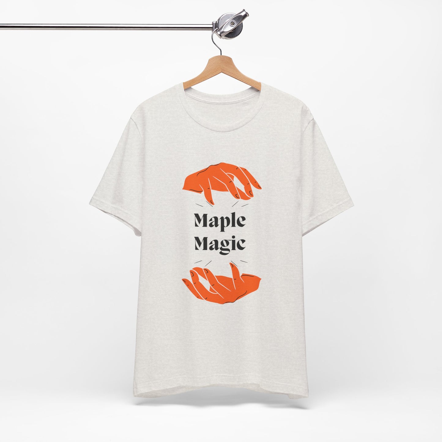 Maple Magic Unisex Tee - Cozy Casual Wear, Nature Lover Gift, Autumn Fashion, Eco-Friendly Style, Seasonal Celebration Top