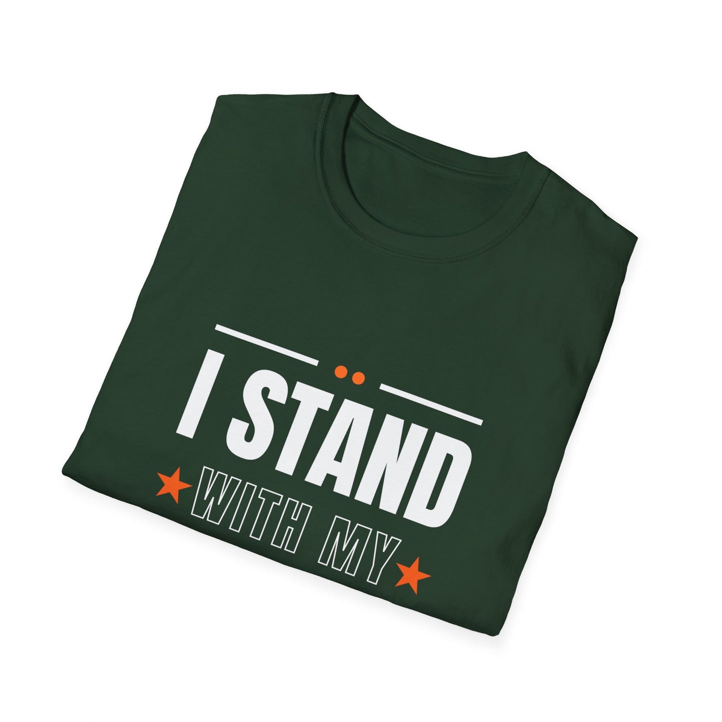 I Stand With My Gingas Unisex Softstyle T-Shirt | Bold Statement Tee, Casual Wear, Gift for Friends, Empowerment Apparel, Social [...]