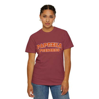 Paprika Princess Unisex T-Shirt | Gift for Foodies, Trendy Apparel, Casual Wear, Summer Fashion, Birthday Gift