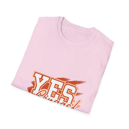 YES GINGAS! Unisex Softstyle T-Shirt, Funny Graphic Tee, Casual Wear, Gift for Friends, Everyday Comfort, Unique Statement Shirt