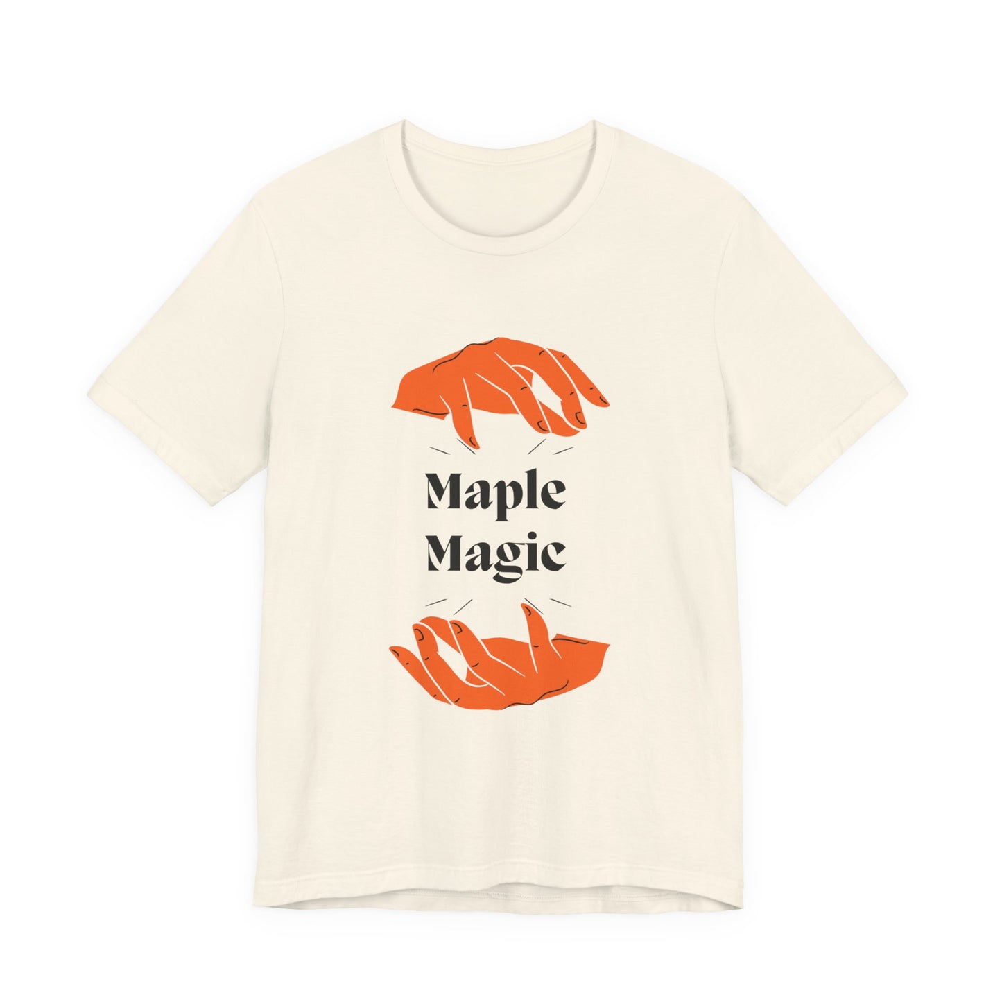 Maple Magic Unisex Tee - Cozy Casual Wear, Nature Lover Gift, Autumn Fashion, Eco-Friendly Style, Seasonal Celebration Top