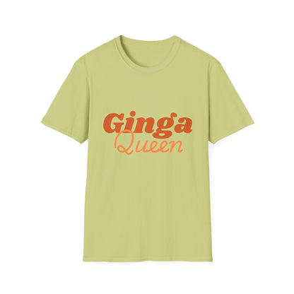 Ginga Queen Unisex T-Shirt - Fun Gift for Women, Casual Wear, Summer Fashion, Birthday Gift, Comfortable Tees