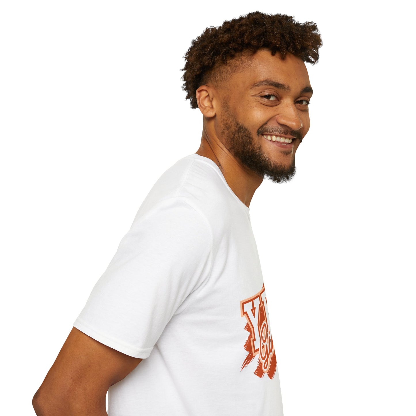 YES GINGAS! Unisex Softstyle T-Shirt, Funny Graphic Tee, Casual Wear, Gift for Friends, Everyday Comfort, Unique Statement Shirt