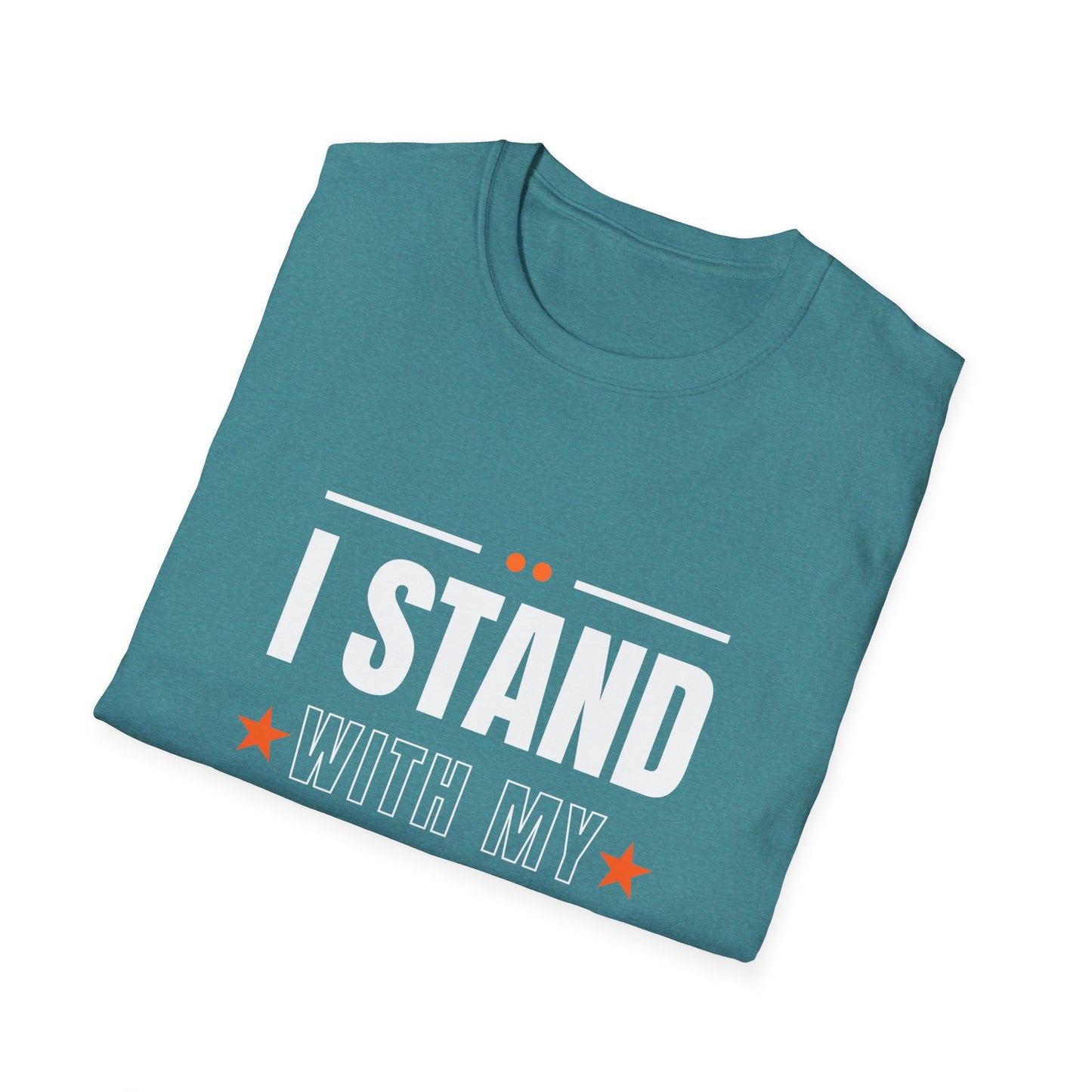 I Stand With My Gingas Unisex Softstyle T-Shirt | Bold Statement Tee, Casual Wear, Gift for Friends, Empowerment Apparel, Social [...]