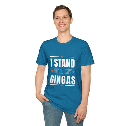 I Stand With My Gingas Unisex Softstyle T-Shirt | Bold Statement Tee, Casual Wear, Gift for Friends, Empowerment Apparel, Social [...]