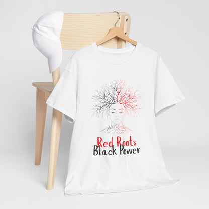 Empowering Heritage Tee, Black Power Shirt, Unisex Graphic Tee, Roots and Identity Apparel, Cultural Awareness Gift, Social Justice Wear