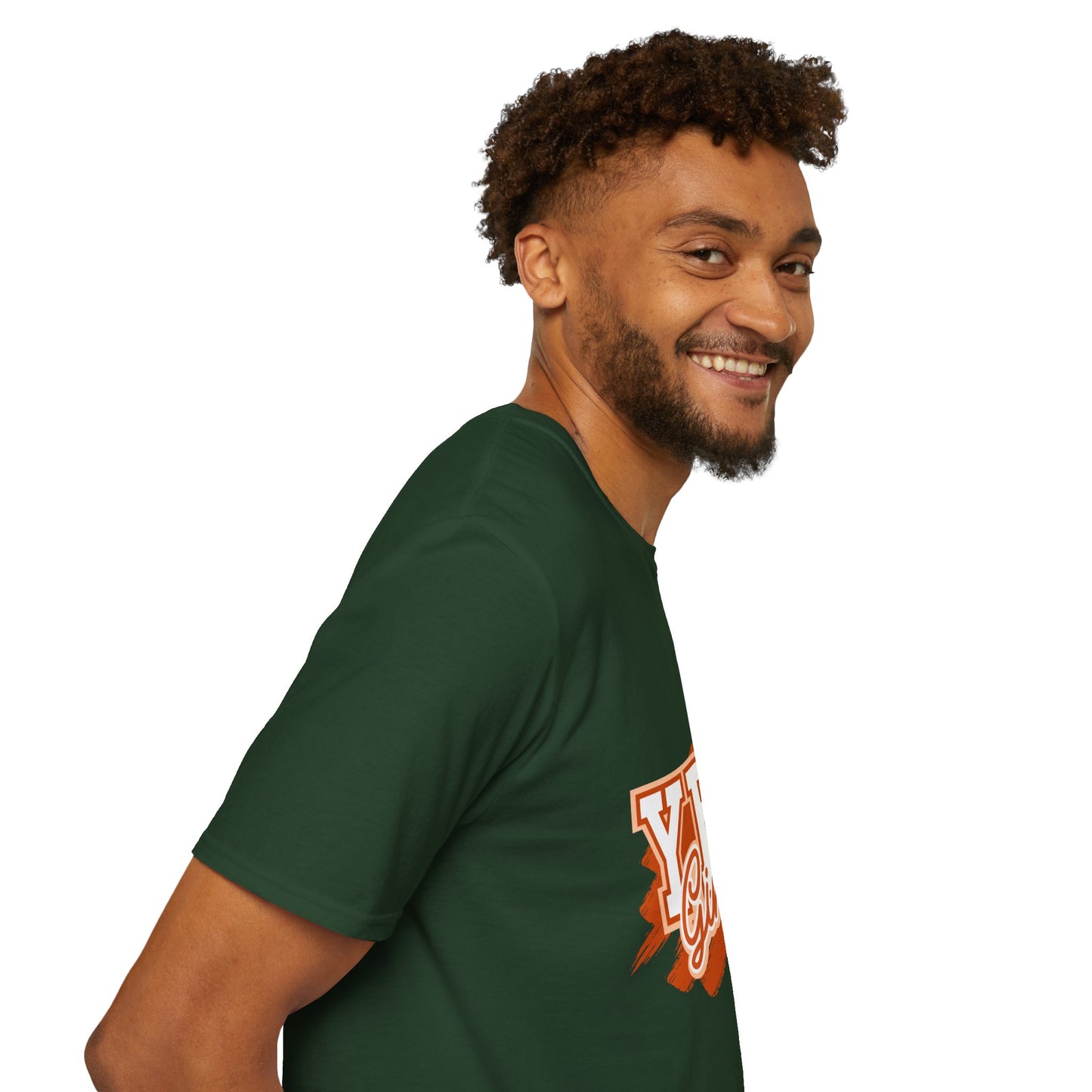 YES GINGAS! Unisex Softstyle T-Shirt, Funny Graphic Tee, Casual Wear, Gift for Friends, Everyday Comfort, Unique Statement Shirt