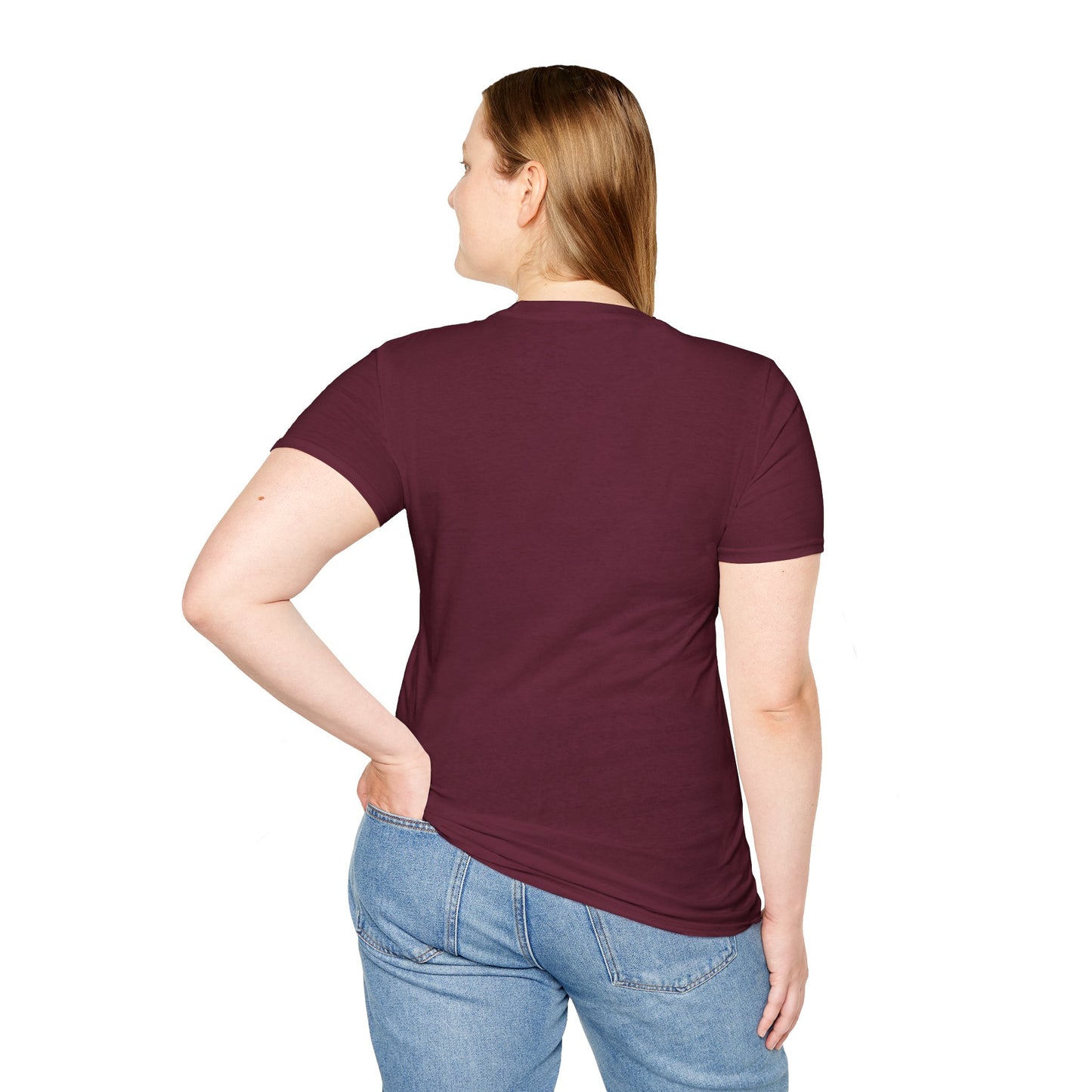 Unisex Softstyle T-Shirt with 'Red Velvet Energy' Design, Casual Tee, Gift for Friends, Fun Graphic Shirt, Energy Vibe Tee
