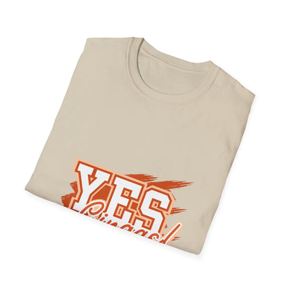 YES GINGAS! Unisex Softstyle T-Shirt, Funny Graphic Tee, Casual Wear, Gift for Friends, Everyday Comfort, Unique Statement Shirt