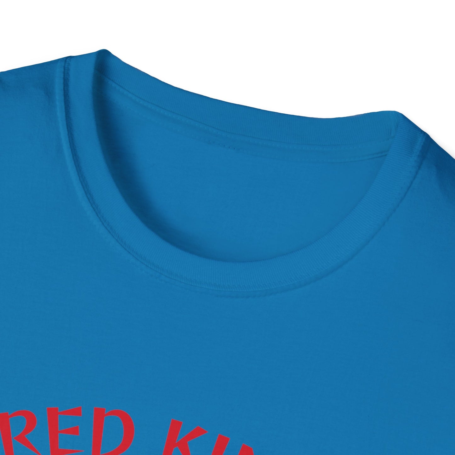 Fierce Red King Tiger T-Shirt, Bold Graphic Tee, Unisex Apparel, Streetwear Style, Gift for Animal Lovers