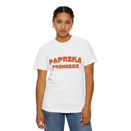 Paprika Princess Unisex T-Shirt | Gift for Foodies, Trendy Apparel, Casual Wear, Summer Fashion, Birthday Gift