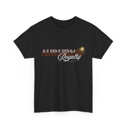 Auburn Royalty Unisex Heavy Cotton Tee, Casual Wear, Sports Apparel, College Spirit Gear, Gift for Fans, Everyday Comfort