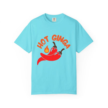 Spicy Chili T-Shirt, Hot Ginga Tee, Casual Summer Top, Gift for Spice Lovers, Unisex Graphic Shirt, Trendy Streetwear