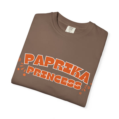 Paprika Princess Unisex T-Shirt | Gift for Foodies, Trendy Apparel, Casual Wear, Summer Fashion, Birthday Gift