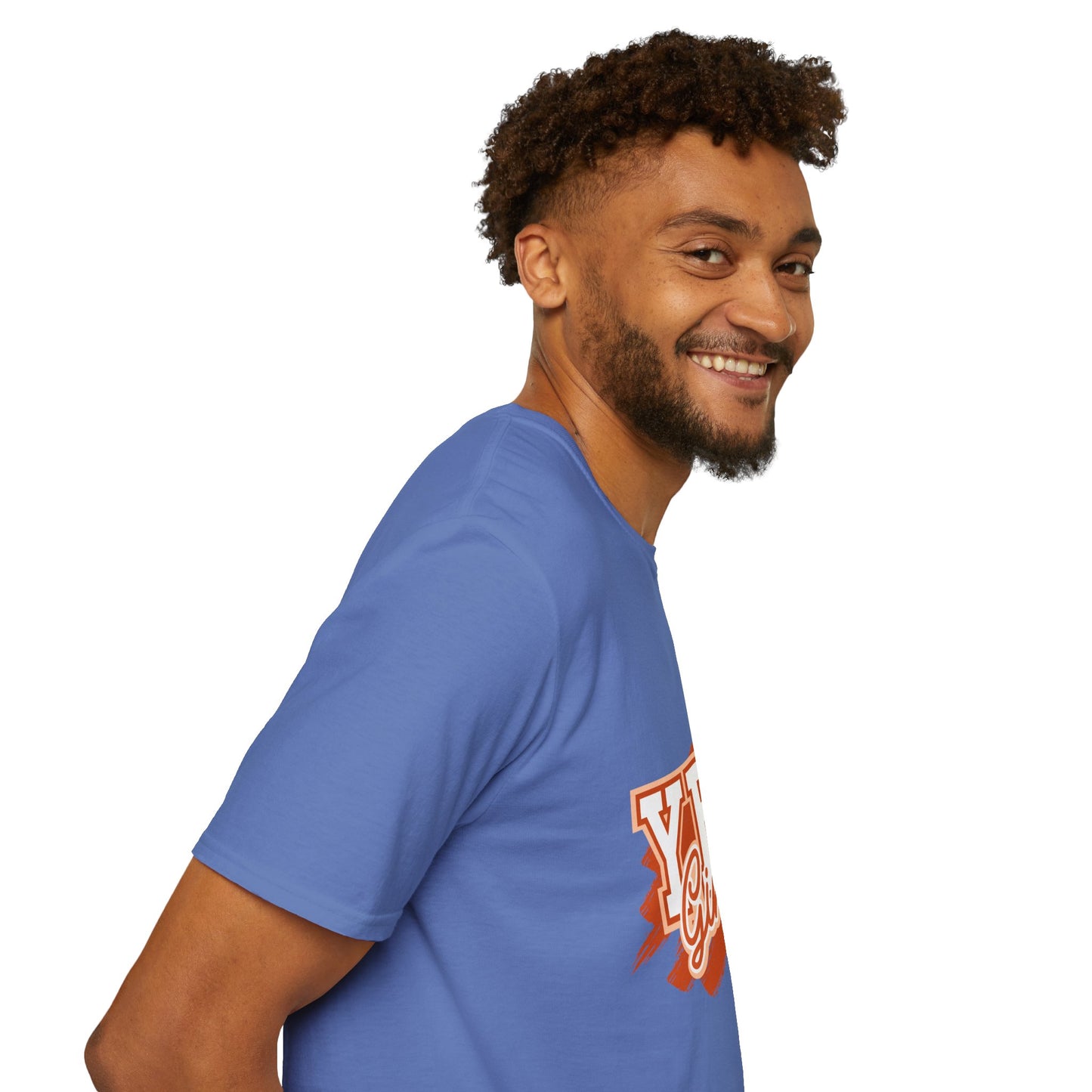 YES GINGAS! Unisex Softstyle T-Shirt, Funny Graphic Tee, Casual Wear, Gift for Friends, Everyday Comfort, Unique Statement Shirt