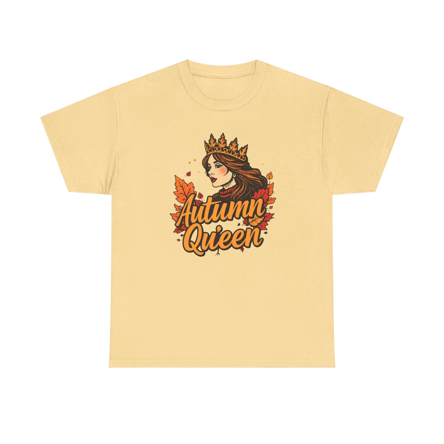 Autumn Queen Graphic Tee | Fall Fashion, Seasonal Vibes, Gift for Her, Festival Chic, Casual Wear